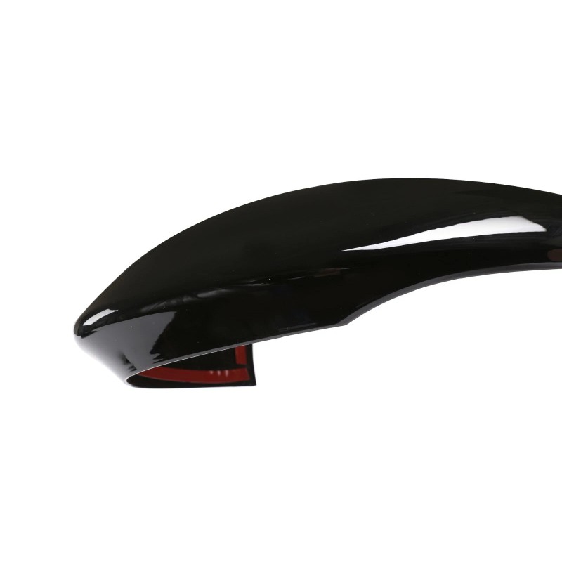 car-attention 2PC Piano Black Side Rearview Mirror Caps Cover For