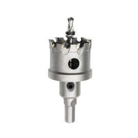 Meccion TCT Carbide Hole Saw Drill Bit, Heavy Duty Industrial Grade Hole Cutter for Stainless Steel, Metal, Alloy, Cast Iron, Copper (40mm)