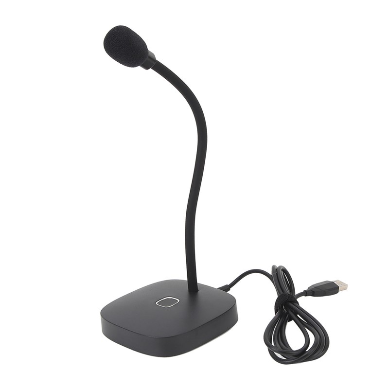 USB Computer Microphone PC Microphone Desktop Omnidirectional Condenser PC Laptop