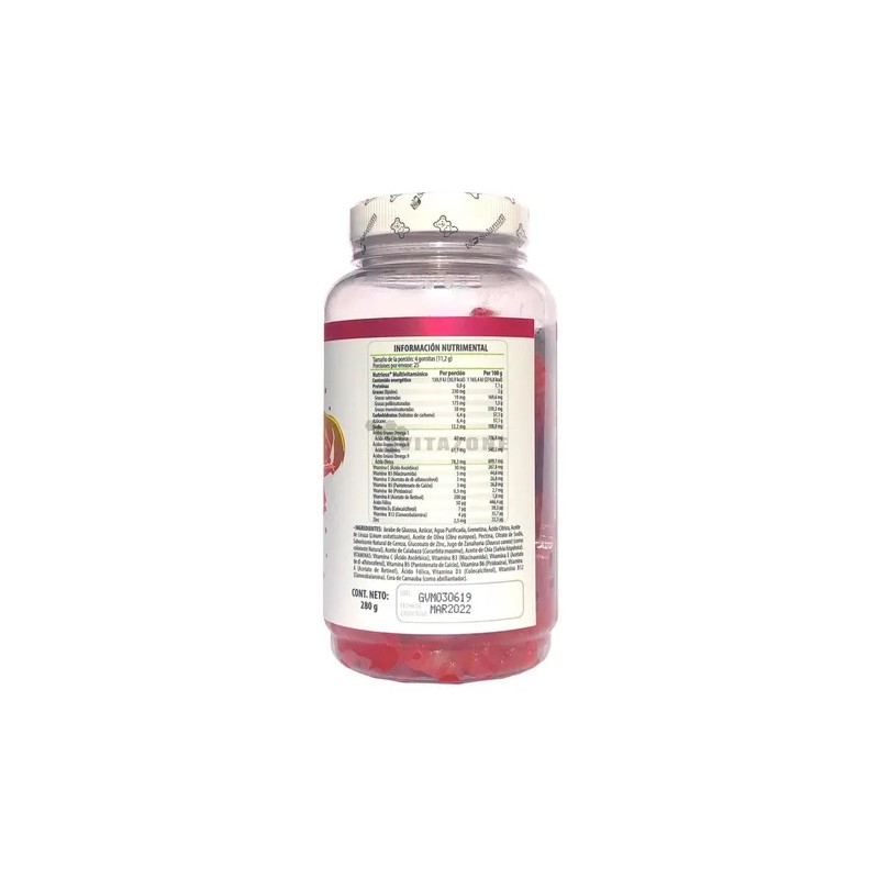 Vitaminas Para Niños + Omega 3 6 Y 9 Gomitas
