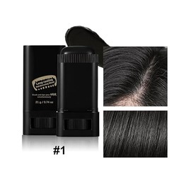 Erinde Peine Tinte para Cabello, Retocador de Canas Instantáneo en Barra, Peine Para Teñir el Cabello Resistente al Agua y al Sudor, Cepillo Aplicador