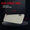 CCIYU Left Driver Side Sun Visor fit for 2010-2013 for
