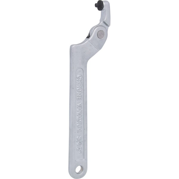 KS TOOLS 517.1312 Flexible Hook Wrench with pin, 19-50mm, one Size, Clear