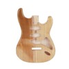 RuiJOTWAT Unfinished ST Guitar Body in Solid Paulownia Wood Painted