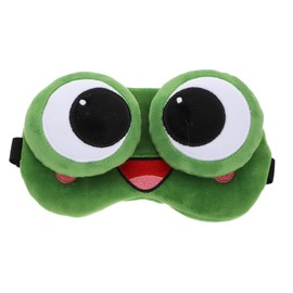 SOLUSTRE 1stk Schlafmaske Plüschauge Nacht- Augenmasken Blindfolder Schattieren Maske Für Mit Verbundenen Augen Schlafen Frosch Schlaf Augenbedeckung Sch?nes Schutz Heiß Und Kalt Kind Gel