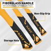 ELEAD 6-Piece Mallet Hammer Set, Fiberglass Handle Forge Steel Head,