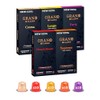 Grano Milano Variety Pack - 100 Aluminium Coffee Pods Compatible