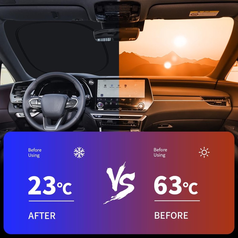 Car Sun Shade for Lexus RX 2023 2024 2025 2026