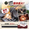 Sanroku Koubou Extra Thick Fire Starter, Easy Ignition, Lifetime Manufacturer