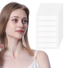 Face Lifting Tapes, 60pcs Face Lift Stickers Ultra-thin Invisible Face Tape for Instant Face Lifting, Hiding Facial Neck Wrinkles V-face Tightening Lifting Saggy Skin (Quadrangle Shape Face Tapes)