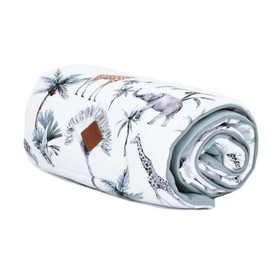 Sevira Kids - Safari Reversible Blanket, Multi-Colour, 1 Unit (lot of 1), multicoloured