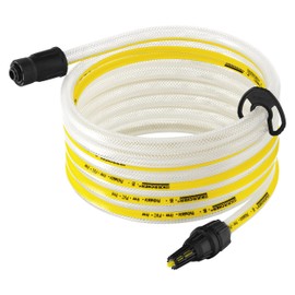 Kärcher 26431000 5 m Suction Hose and Filter for Pressure Washer Accessory, White, Yellow