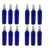 Natural Farms 4 oz Blue Cosmo Plastic Bottles - 12