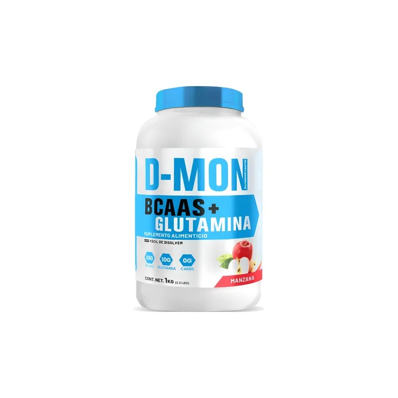 Aminoácidos Bcaas Glutamina D-mon Blue 1kg Varios Sabores