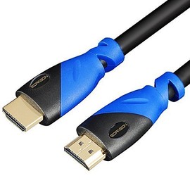 1.5 FT (0.4 M) High Speed HDMI Cable Male to Male with Ethernet Black (1.5 Feet/0.4 Meters) Supports 4K 30Hz, 3D, 1080p and Audio Return ED771560 (3 Pack)