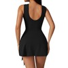 JULGIRL Womens Sleeveless Romper Dress Summer Outfits Exercise Gym Clothes
