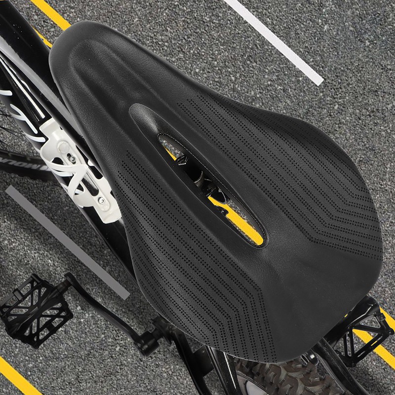 Atificial Leather Bike Cushion Breathable Bicycle Saddle Thickened Anti Water