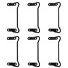 Pack of 6 Metal Red Wine Display Holder Wall Mounted