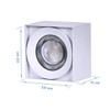 Dr.lazy 10 W LED surface-mounted ceiling light, ceiling spotlights, ceiling