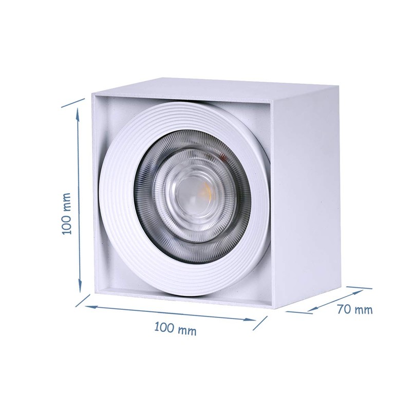 Dr.lazy 10 W LED surface-mounted ceiling light, ceiling spotlights, ceiling