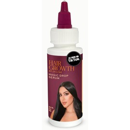 Suero Hair Growth Magic Drop De Jailyne Ojeda: Fórmula Revitalizante Del Cuero Cabelludo De Rápida Absorción; Promueve Un Cabello Más Grueso Y Saludable Con Extr