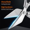 Multifunctional Kitchen Scissors Heavy Duty, Stainless Steel Sharp Scissors for