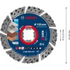 Bosch 1x EXPERT MultiMaterial X-LOCK Diamond Cutting Disc (for Concrete,
