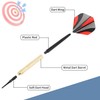 KIKIGOAL 12 Pieces Soft Tip Darts With 24 Pieces Tails