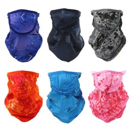 Nose-Open Breathable Face Mask, Sunshade & UV Protection Mask FREE Navy 5ea