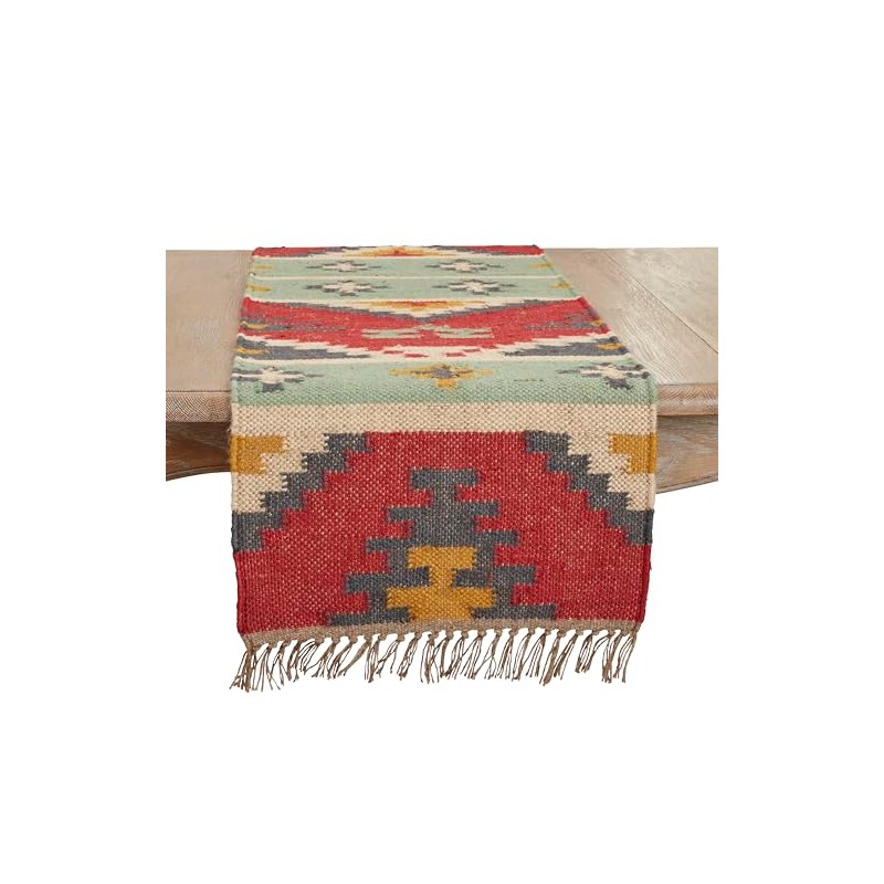 Tribal Tapestry Kilim Table Runner