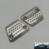 RamJam Racing Arrma Infraction 6s Titanium Rear Skid Plate Set
