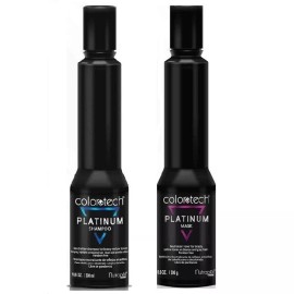 NUTRAPEL 2Pack Color tech Platinum Shampoo and MASK 10.1 Fl Oz/300ml