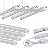 Skymoatled 8Pack 4FT LED Shop Light Garage Lights,50W 6000K 7500LM