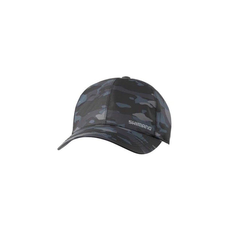 Shimano CA-012Y Rain Cap, Black, Multi Camo, L