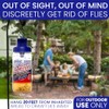 BugBane Outdoor Fly Trap with Bait Refills & Sticky Ribbons