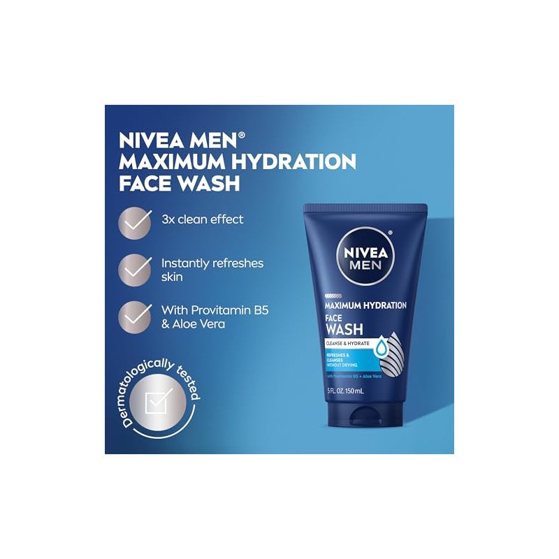 NIVEA MEN Original Protective Face Lotion, SPF 15, 2.5 oz