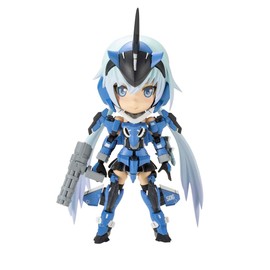 Frame Arms Girl Qpmini FG097 Stiletto Total Height Approx. 3.1 inches (80 mm), Non-scale, Plastic Model, Molded Color