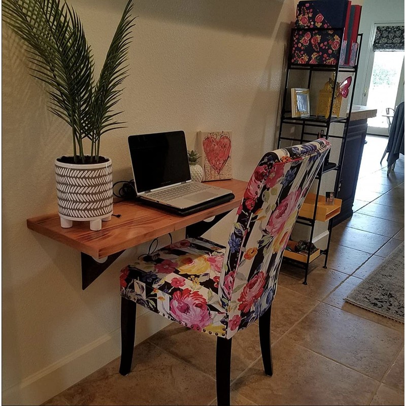 FOF FRIEND OF FAMILY Industrial Rustic Wall-Mounted Table, Dining Table