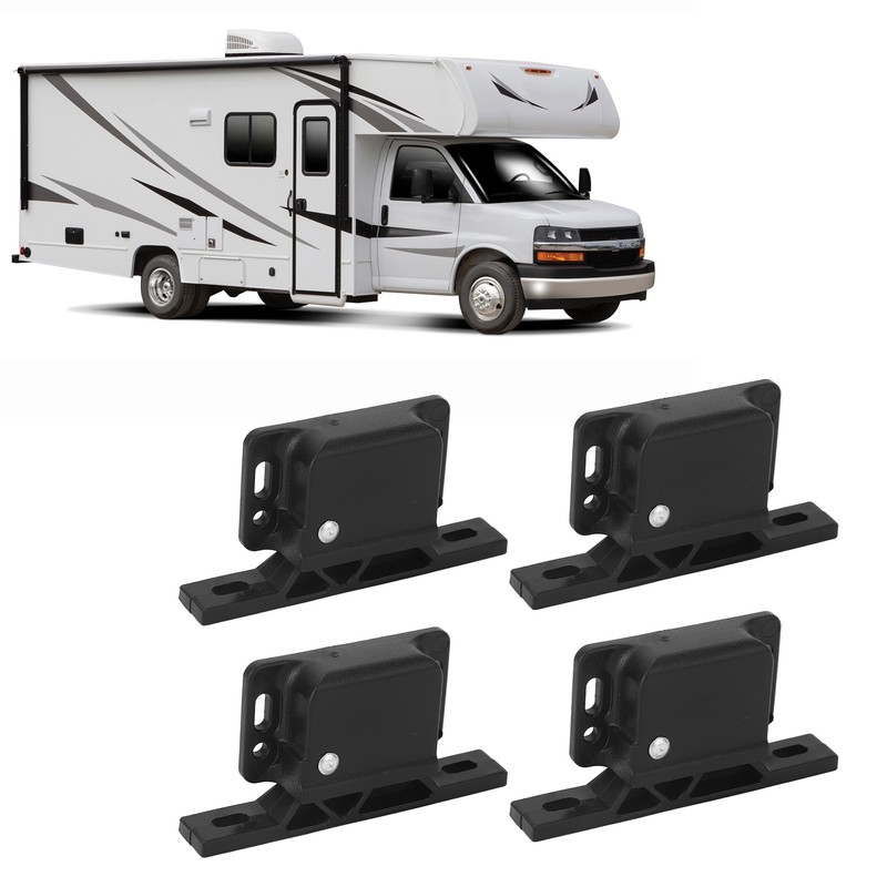 4PCS RV Drawer Latches and Catches Pull Force Cabinet Doors