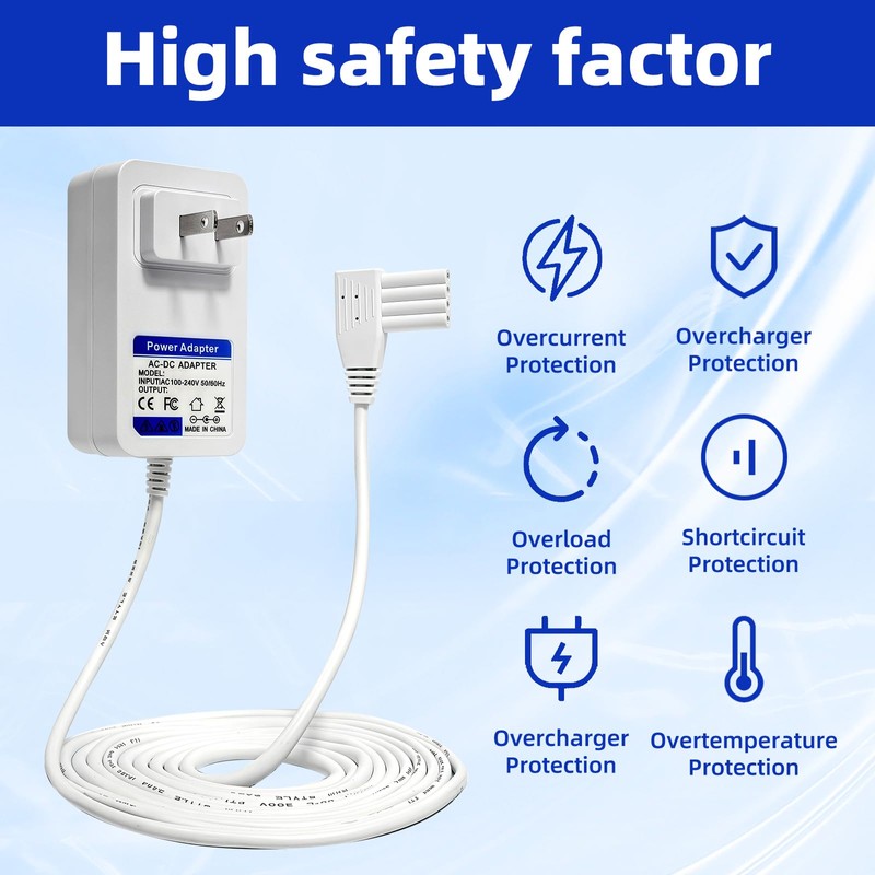 Ousaly Power Supply Adapter for Moog Zevex Enteralite Infinity Pump