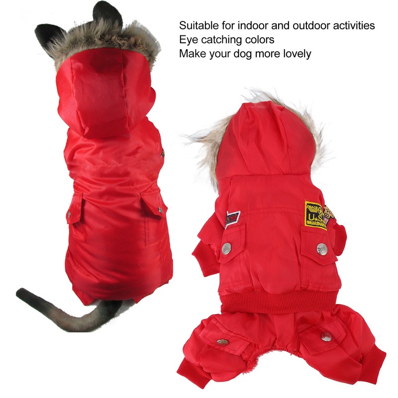 Winter Dog Coats Autumn Thickening Cotton Soft Comfortable Dog Warm
