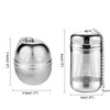 Monsully 2 Pack Tea Infuser for Loose Tea, Stainless Steel