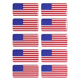 BIKE-label USA 3D Car Sticker Flags 40 x 20 mm Sticker Motorcycle X300604VA