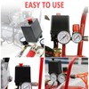 Wadoy Central Pneumatic Air Compressor Pressure Switch Control Valve Upgraded
