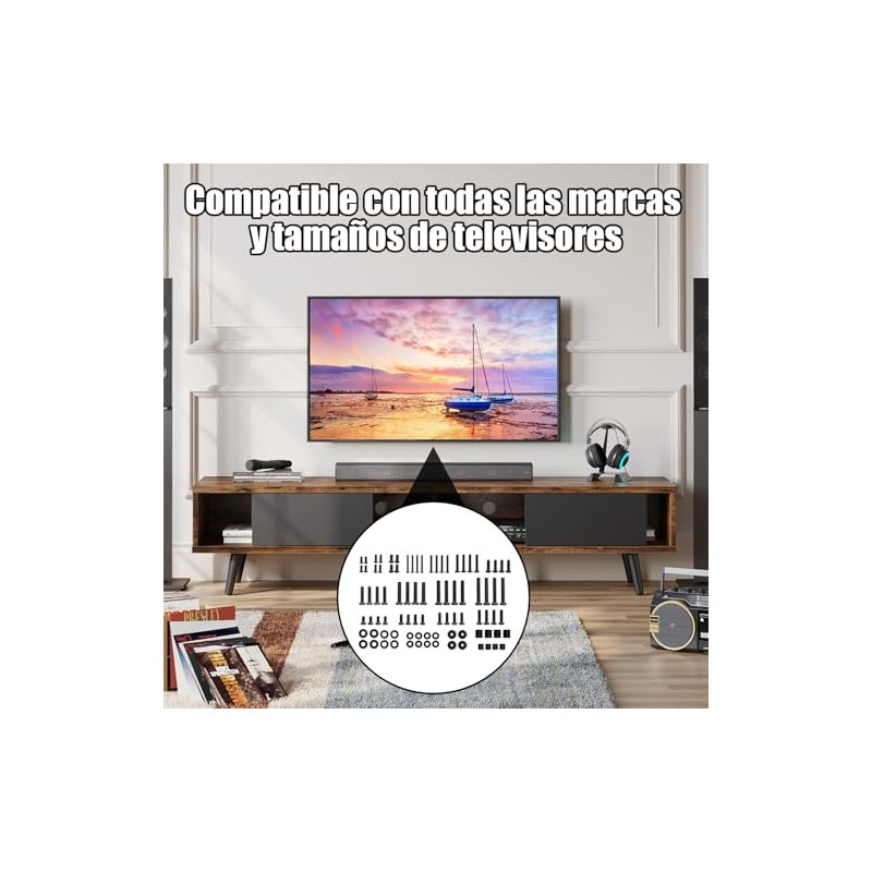 Tornillos Montaje Tv, Kit Universal de Tornillo M8 M6 M5