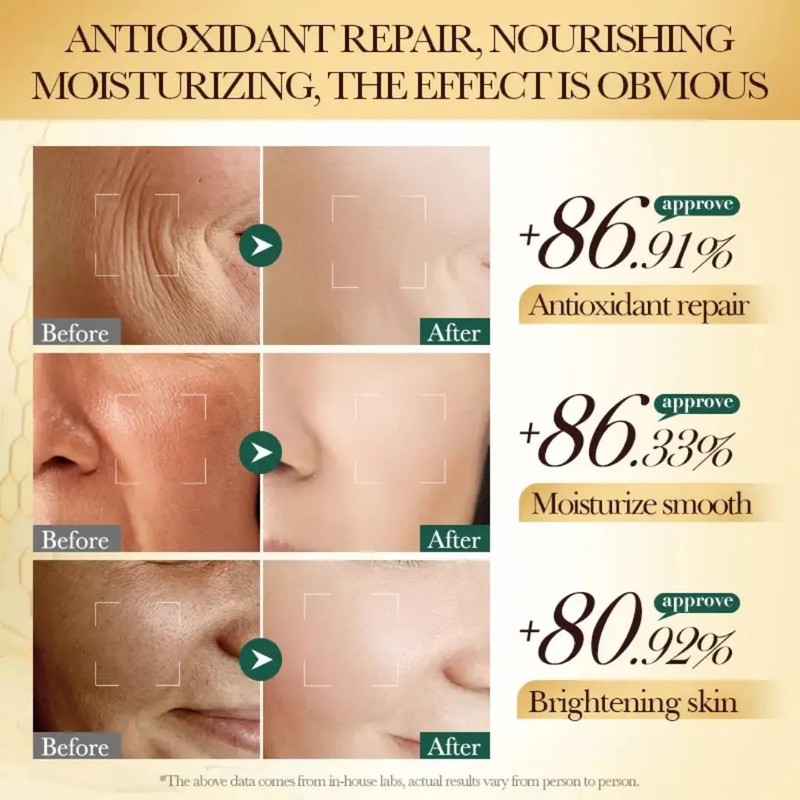 Bioaqua Crema Facial Vitamina E, Miel, Repara, Alisa, Antiox