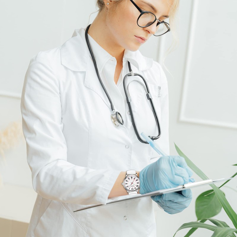 CNYXCN Nurse Watch for Medical Students,Doctors,Women Men with Second Hand