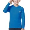 MEETWEE Kinder Jungen UV Shirt Langarm Schwimmshirt Badeshirt Lange SPF