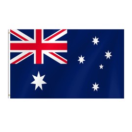 Australia Flag 3x5 Ft Australian Flag for Party Parades Sports Events Patriotic Holidays Outdoor Indoor Decorations