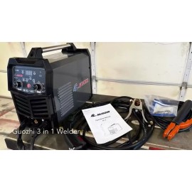 GZ GUOZHI 140A MIG Welder,3 in 1 Welder 110v Flux Core Welder (MIG/ARC/LIFT TIG)